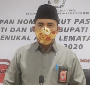 Ketua KPU PALI Sunario SE 