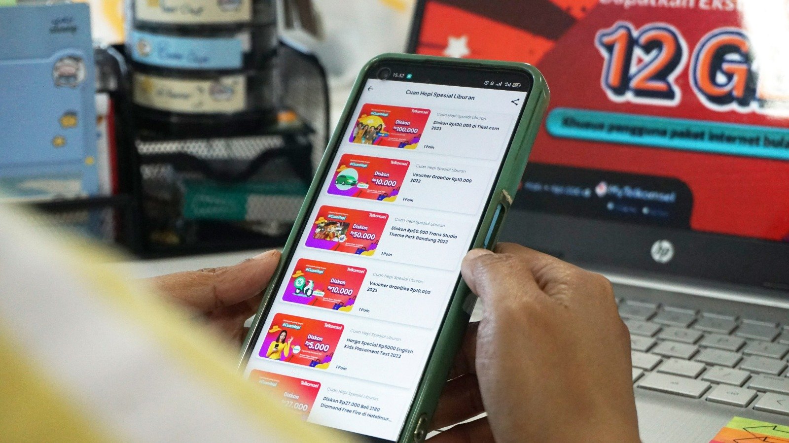 Telkomsel POIN Cuan Hepi, Hadirkan Berbagai Diskon, Undian Berhadiah & Penawaran Menarik untuk Pelanggan