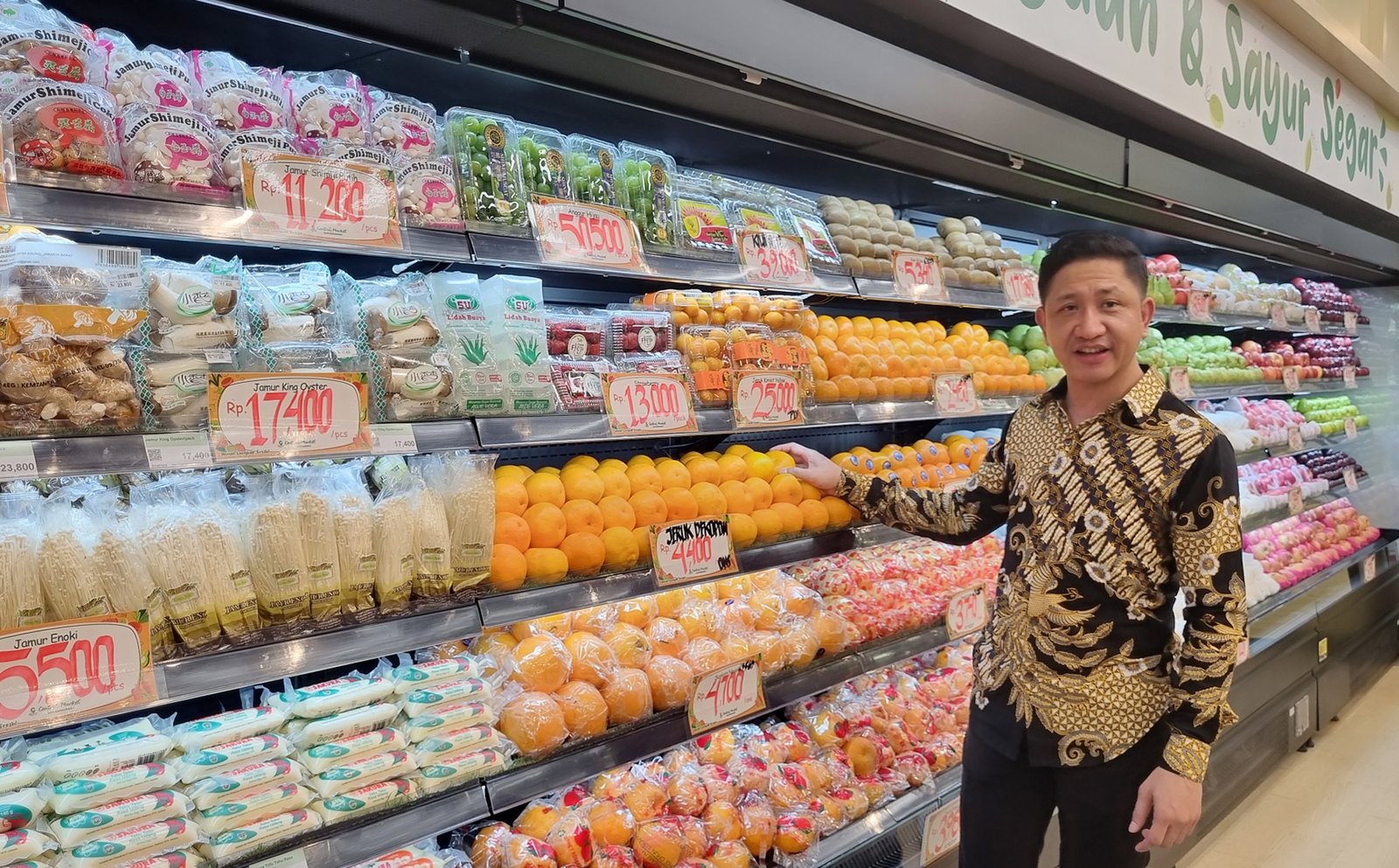 Central Market Sako Resmi Dibuka, Langsung Diserbu Pengunjung