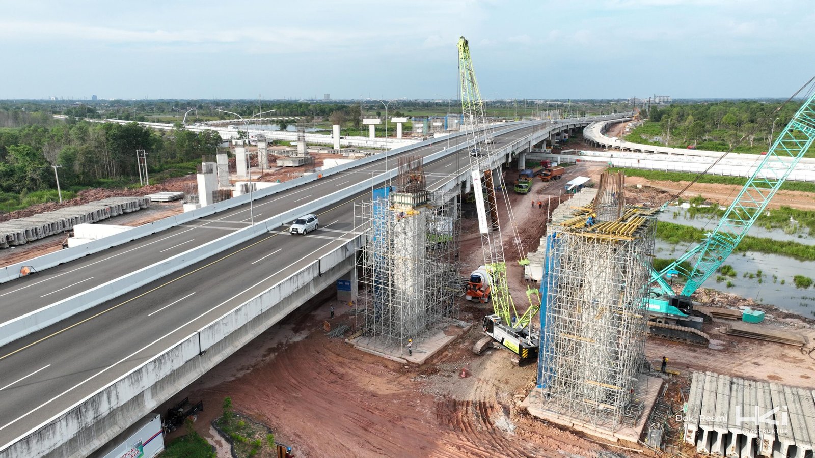 Hubungkan Dua Tol di Sumatra Selatan, HKI Garap Proyek Pembangunan Junction Palembang