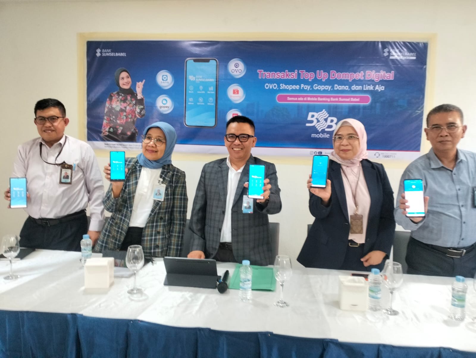 Bank Sumsel Babel Luncurkan Layanan Baru Top Up Dompet Digital
