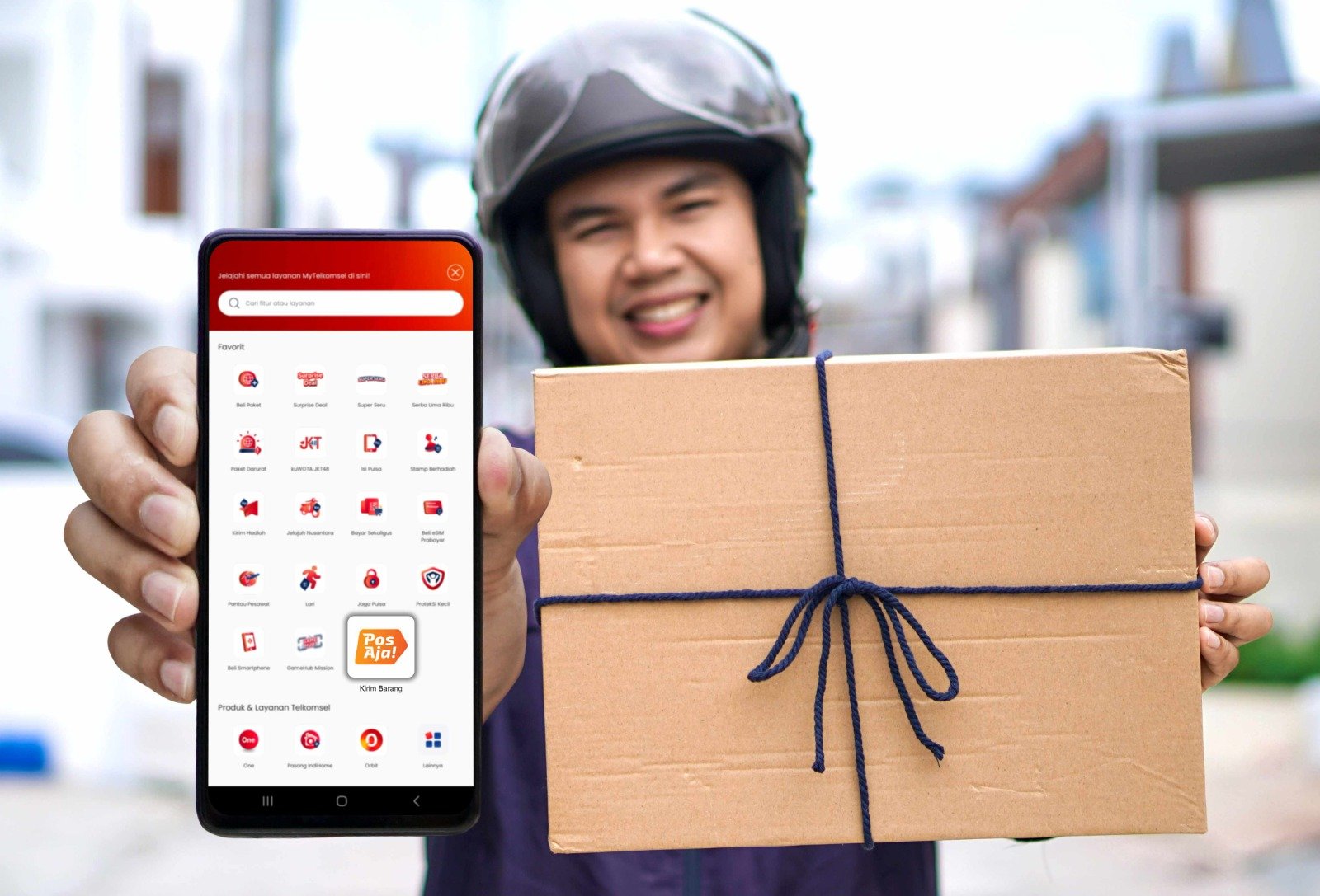 Telkomsel Hadirkan Layanan “Kirim Barang” PosAja! Hadir di MyTelkomsel Super