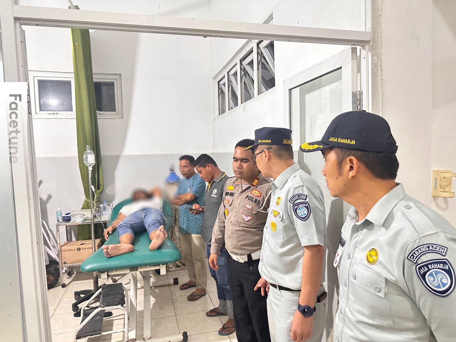 Jasa Raharja Jamin Seluruh Korban Kecelakaan yang Melibatkan Truk  Tronton dan Sejumlah Kendaraan di Kabupaten Pidie