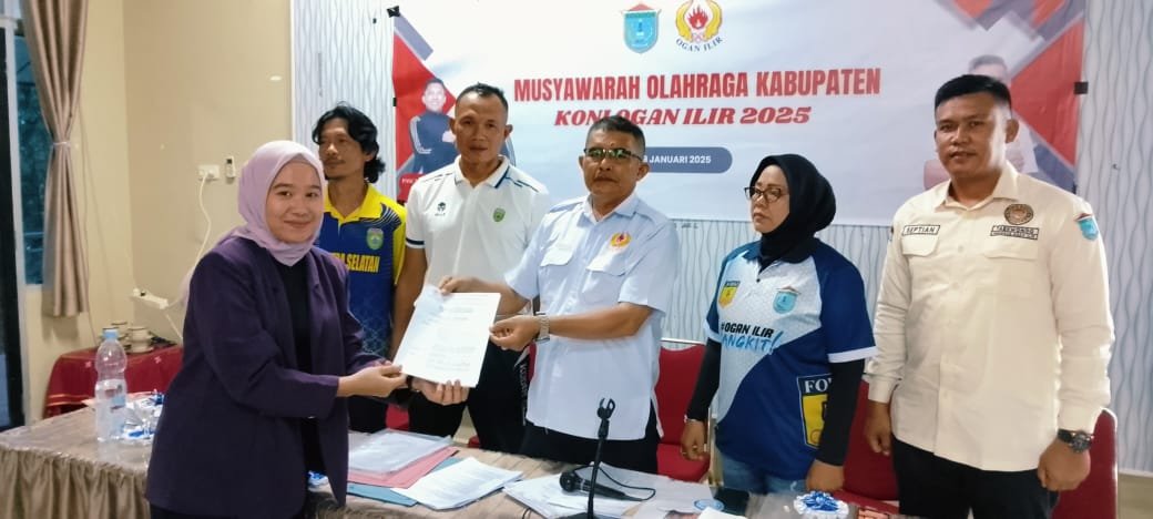 Raih 17 Suara OKI Pimpin KONI Ogan Ilir, Siap Mencapai Target 5 Besar Porprov Sumsel 2025