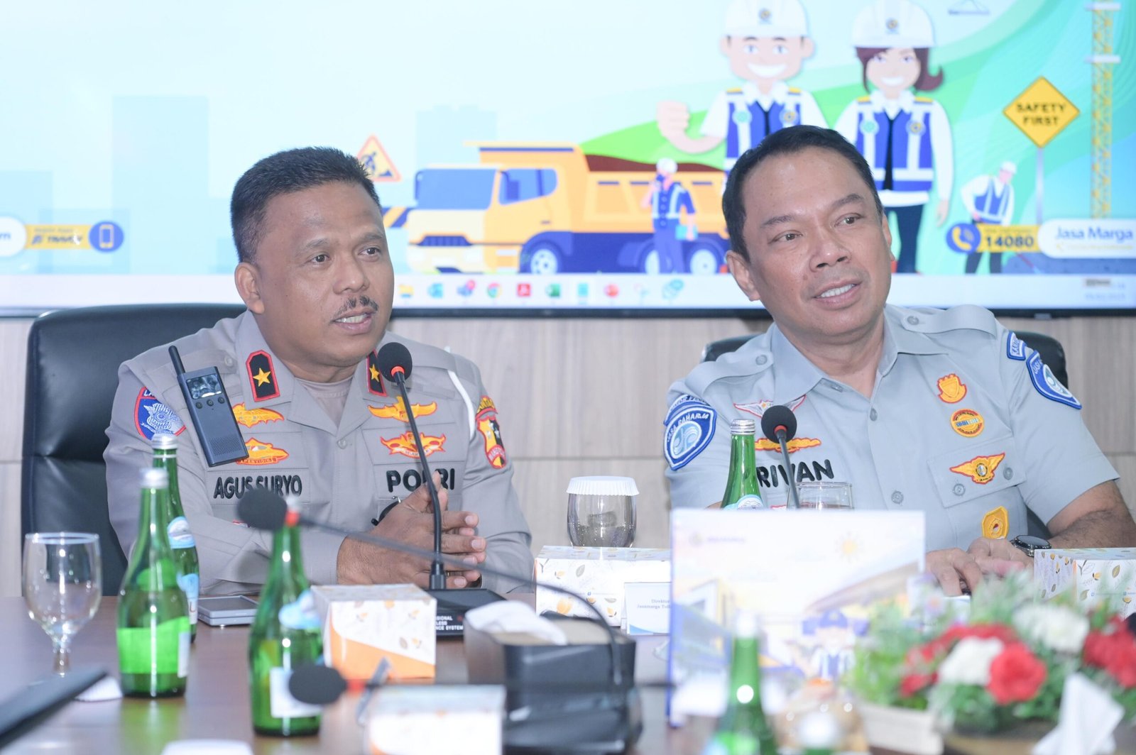 Korlantas POLRI dan PT Jasa Raharja Survey Jalur Tol Trans Jawa,  Pastikan Kelancaran Arus Mudik dan Balik Idul Fitri 2025