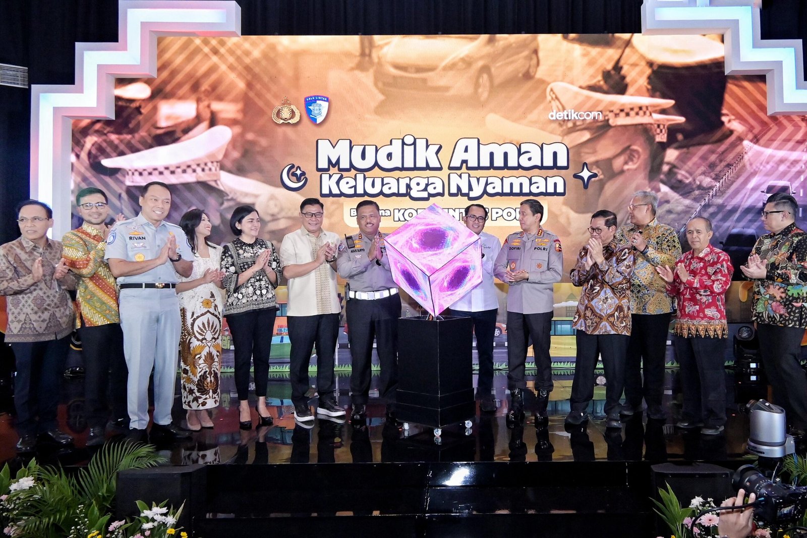 Dari Acara ‘Mudik Aman, Keluarga Nyaman’: Korlantas POLRI Bersama PT Jasa Raharja dan Stakeholder Lainnya Siap Kawal Arus Mudik dan Balik Idulfitri 2025