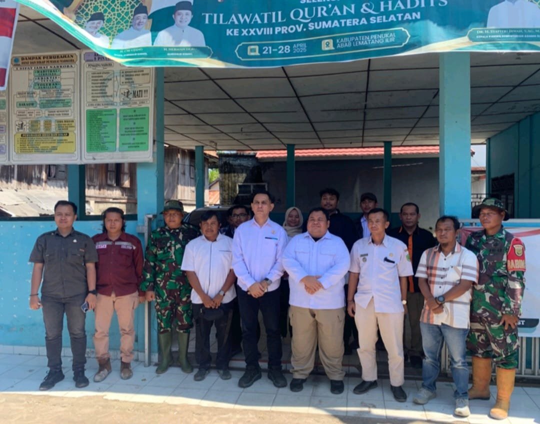 Kejari PALI Kawal MC-0 Cetak Sawah Tahap II di Tempirai