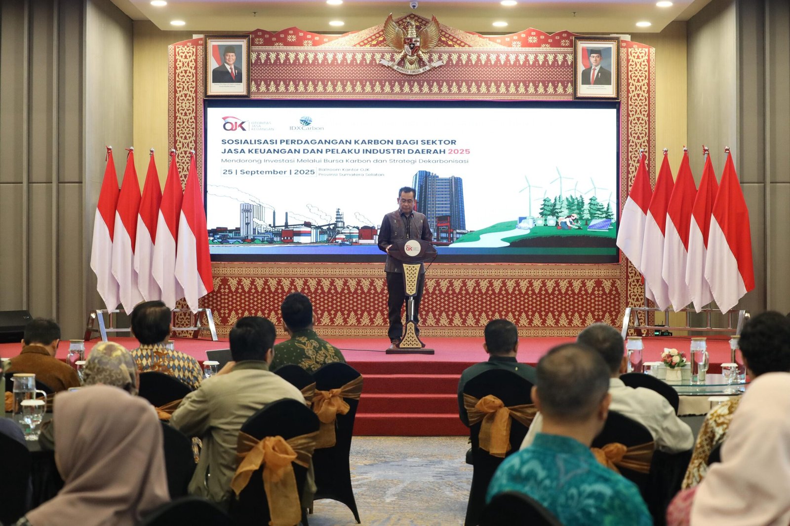 OJK Sosialisasi Perdagangan Karbon Bagi Sektor Jasa Keuangan dan Pelaku Industri Sumsel