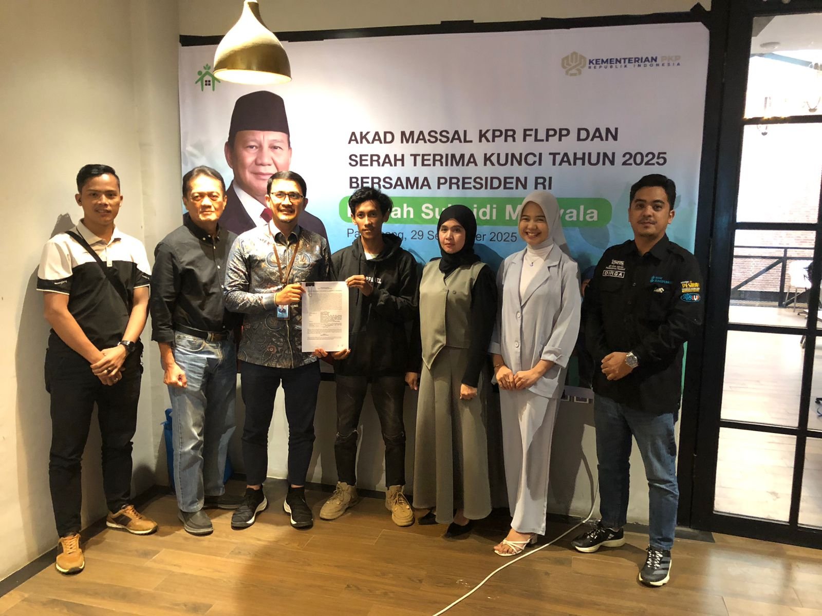 Bank Sumsel Babel Dukung Percepatan Program 3 Juta Rumah, Salurkan 269 KPR FLPP Senilai Rp43 Miliar di Sumsel dan Babel per September 2025