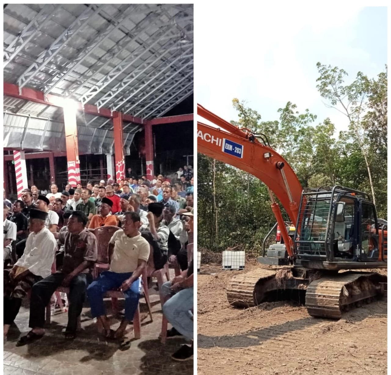 Warga Bangkit Menolak Tambang Batu Bara Di Benuang Beruge Darat  , DLH PALI Bungkam