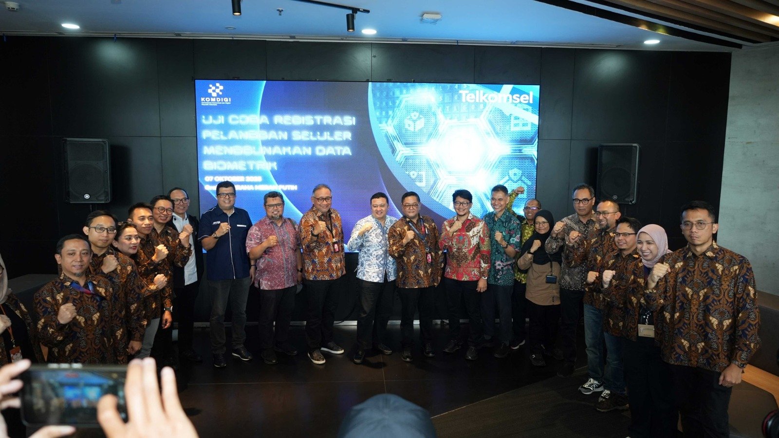 Telkomsel dan Kementerian Komunikasi dan Digital Lanjutkan Uji Coba Registrasi Pelanggan Berbasis Biometrik untuk Perkuat Keamanan Ekosistem Digital