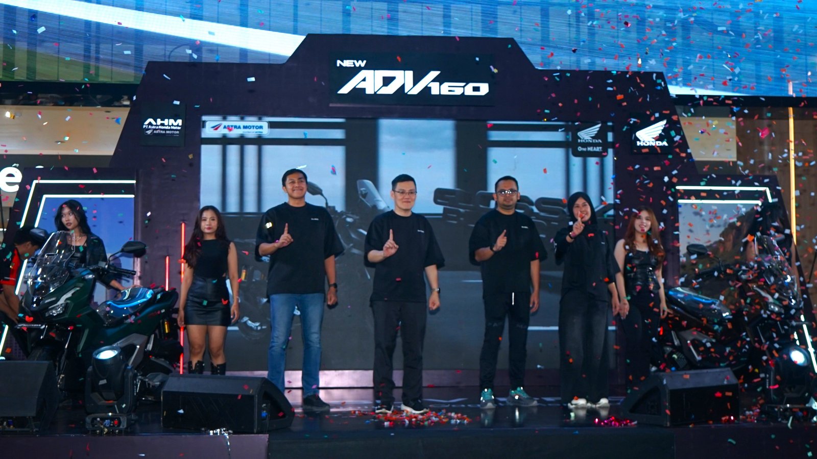 New Honda ADV160 Resmi Launching Disambut Antusias Warga Sumsel, SUV Skutik Premium Tampil Makin Gagah