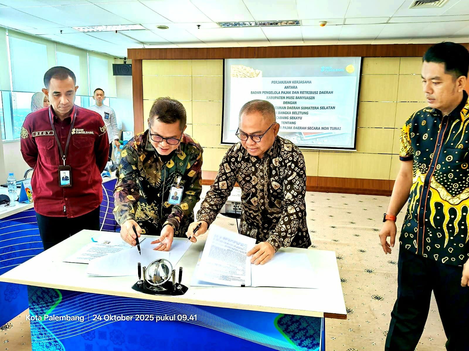BSB – Pemkab Muba Perkuat Sistem Pajak Daerah Digital dan Transparan
