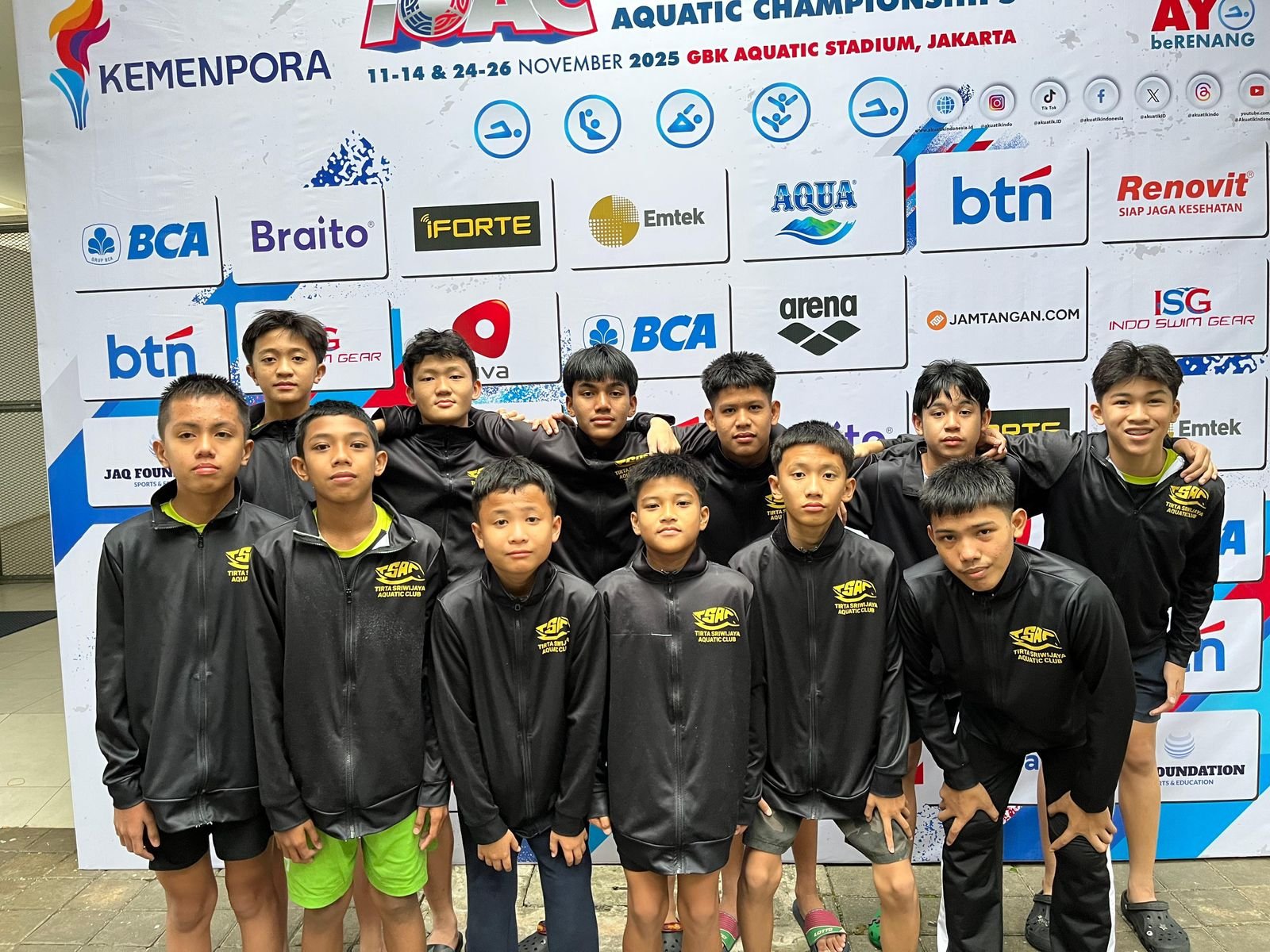 TSAC lolos ke Semi Final Indonesia Open Aquatic Championship 2025  Prestasi membanggakan ditoreh oleh tim polo air U14 Tirta