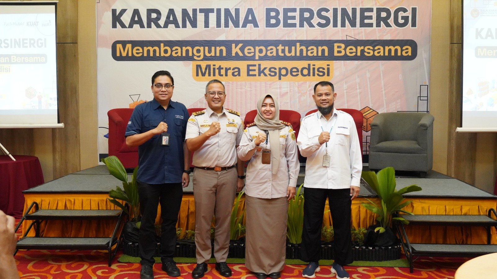 Sosialisasi ke Mitra Ekspedisi, Karantina Sumsel Harapkan Komitmen Kepatuhan Pengiriman Barang
