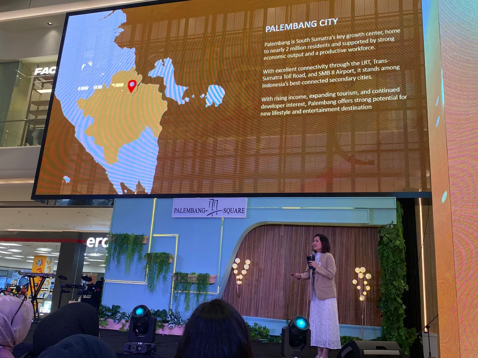 Palembang Square Mall Tampil Lebih Elegan Dengan New Atrium Baru,Fasilitas Terbaru Serta Tenant yang Lebih Banyak
