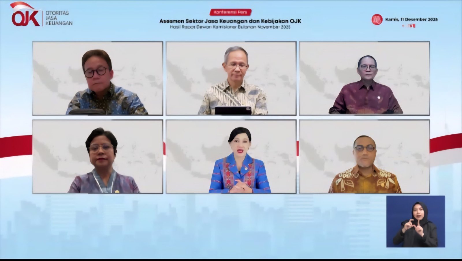 OJK Keluarkan Kebijakan Perlakuan Khusus Kredit / Pembiayaan Korban Bencana Aceh, Sumut dan Sumbar
