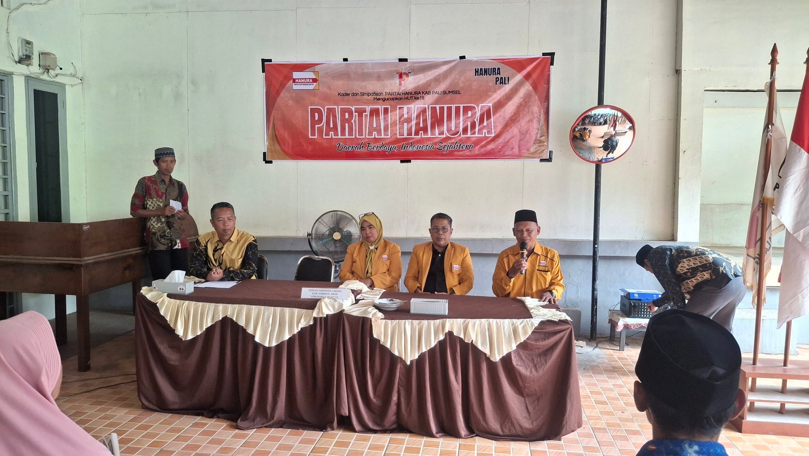 Rayakan HUT ke-19, DPC Partai Hanura PALI Perkuat Kepedulian dan Pengabdian untuk Rakyat dengan kesejahteraan Daerah
