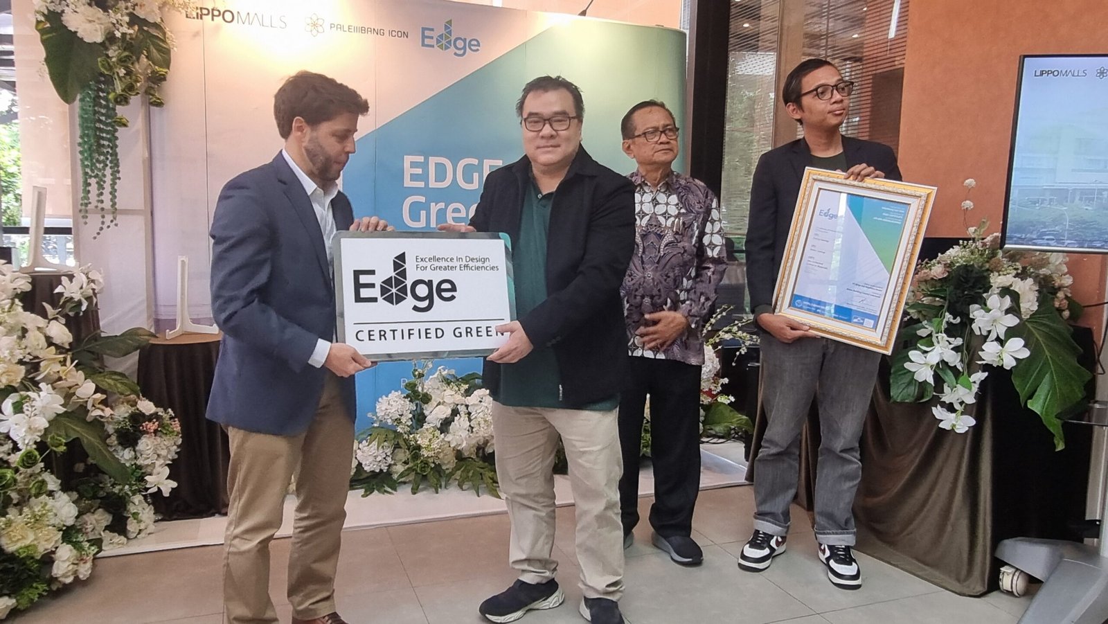 Palembang Icon Raih Sertifikasi Edge Pertama dan Satu Satunya di Palembang