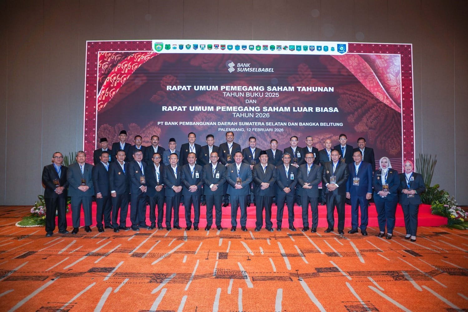 Bank Sumsel Babel Bagikan Dividen Rp302,9 Miliar dalam RUPS Tahunan Tahun Buku 2025
