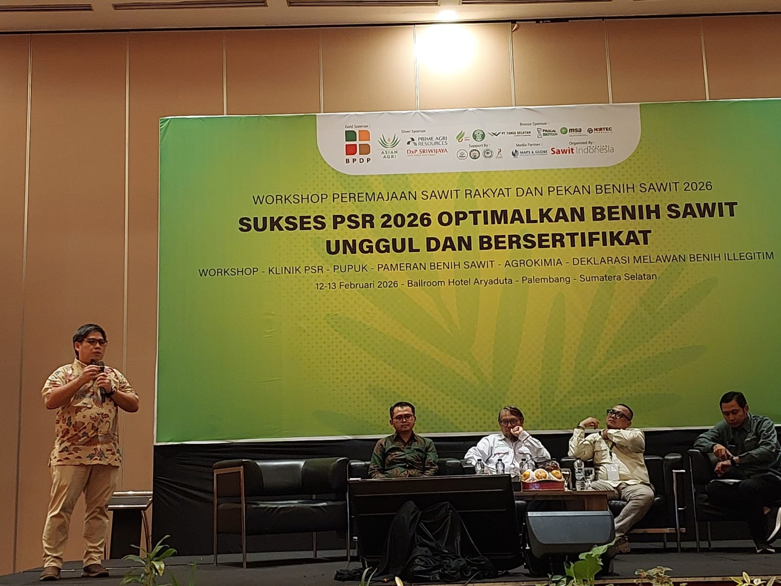 Asian Agri Hadirkan Bibit Topaz di Pekan Benih Sawit Indonesia 2026 Palembang