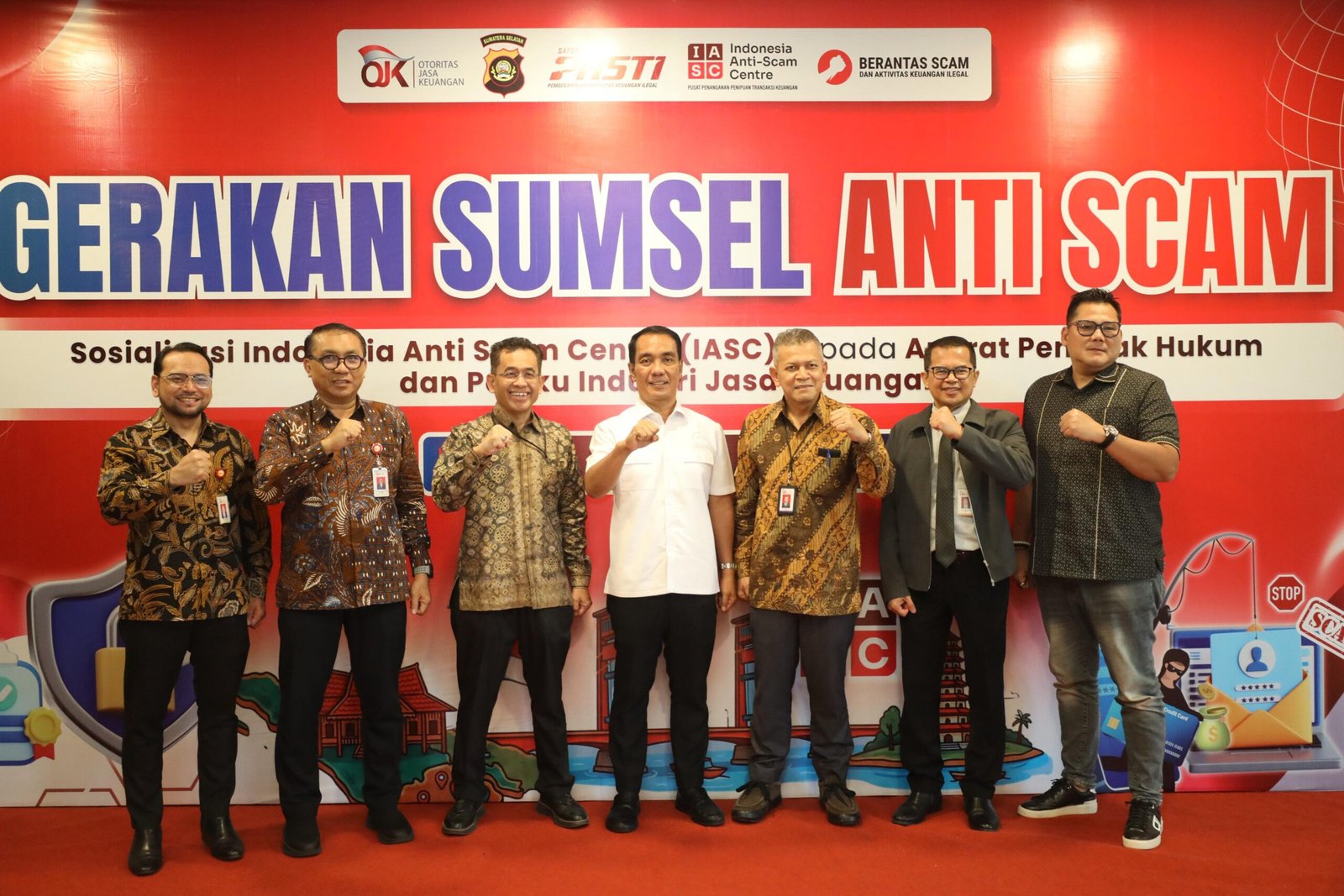 RP541 Juta Dana Korban Scam Berhasil dikembalikan,OJK Canangkan Gerakan Sumsel Anti Scam