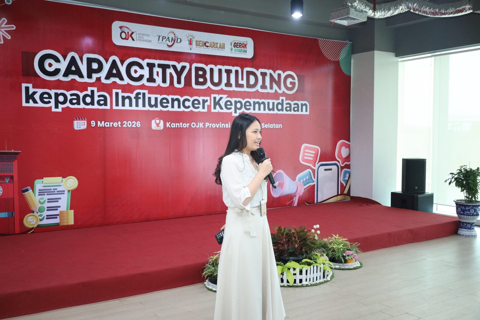 Perkuat Peran Influencer Kepemudaan, OJK Sumsel Gelar Capacity Building Literasi Keuangan dan Komunikasi Publik