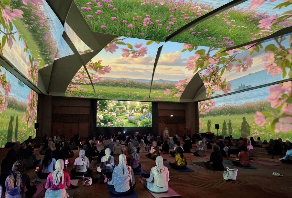 Saat Yoga Menjadi Lifestyle: Cinematic Yoga ‘Garden of Stillness’ Kembali Hadir di ARYADUTA Palembang