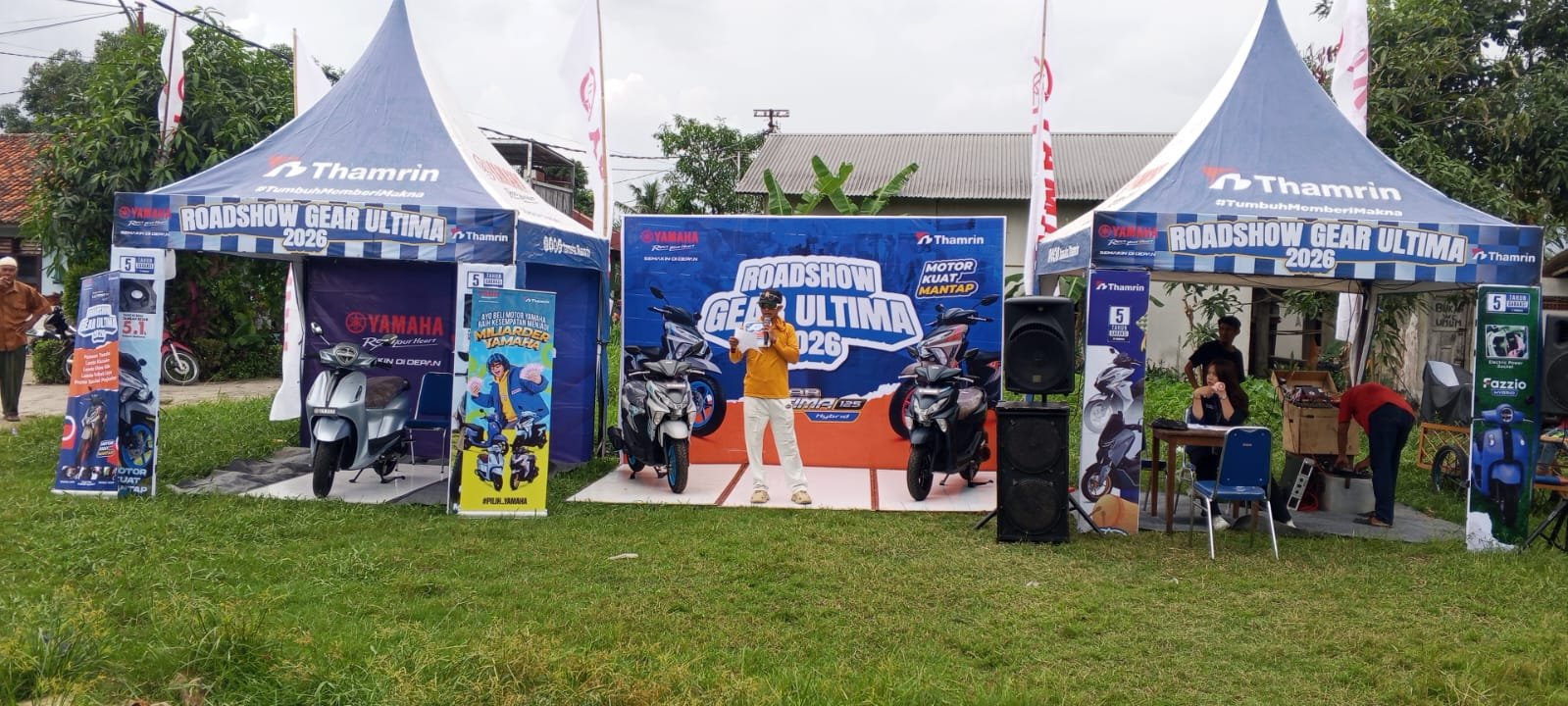 Road Show Gear Ultima 2026 Disambut Meriah, Warga Gaya Baru Plaju Antusias Padati Lokasi Acara