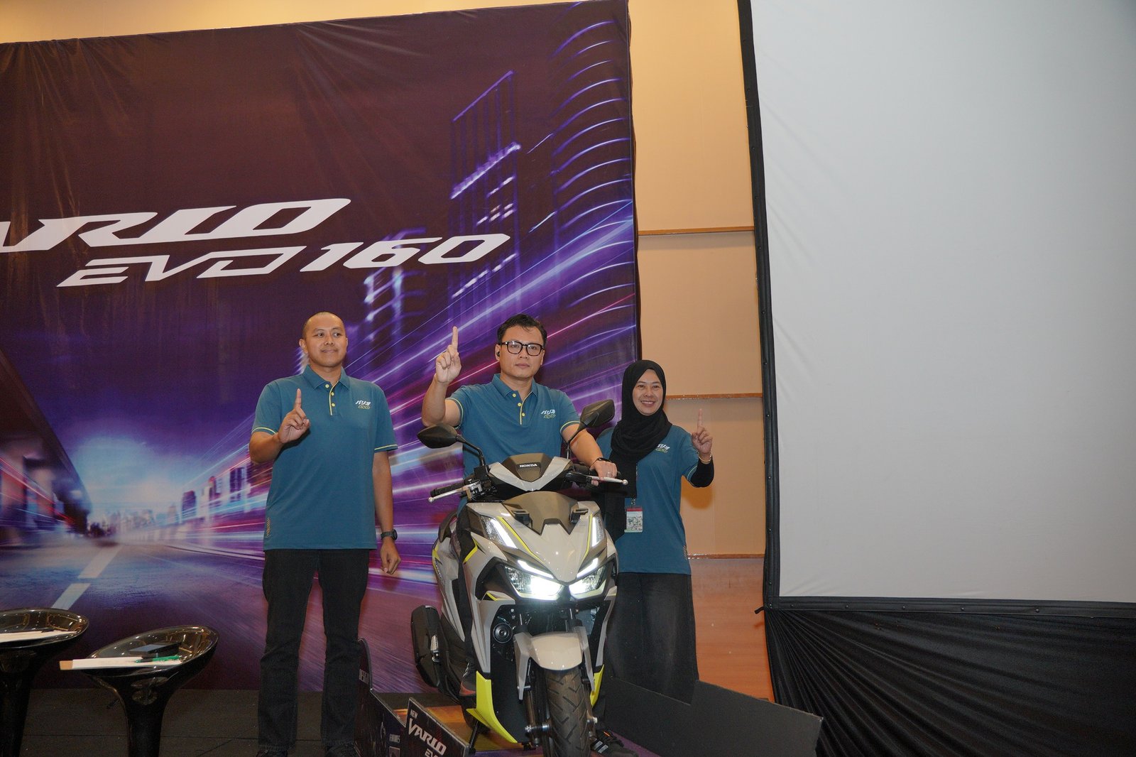 Astra Motor Sumsel Resmi Perkenalkan New Honda Vario Evo 160
